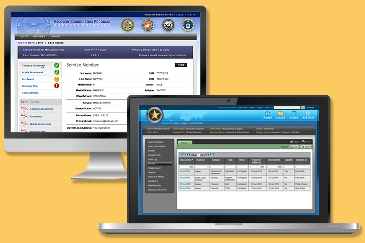 Wounded Warrior Web Apps