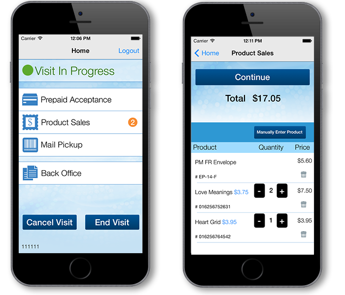 USPS mPOS App