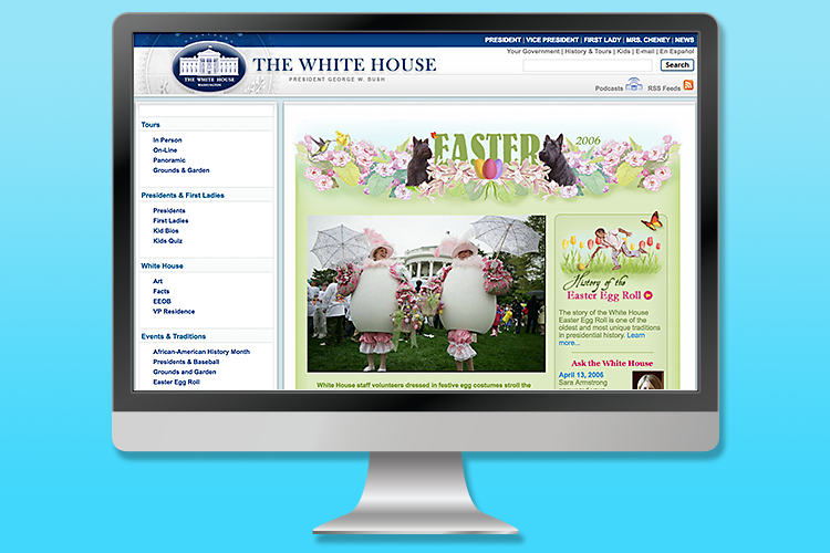 White House Easter Egg Roll 2006